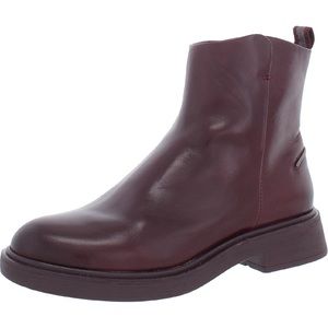 FRANCO SARTO BEALY WOMENS LEATHER ALMOND TOE ANKLE BOOTS SIZE 7.5 WSHB15